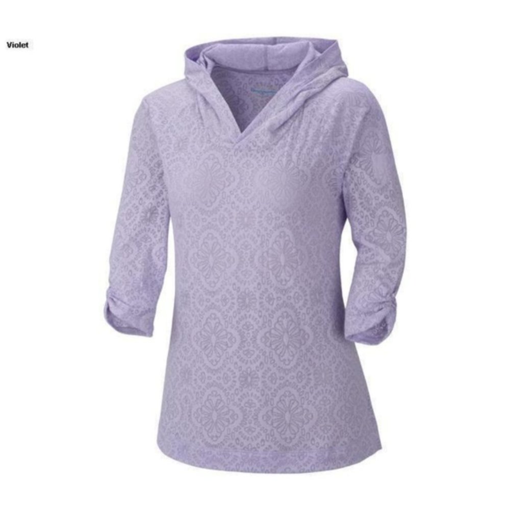 Columbia burnout layering hoodie